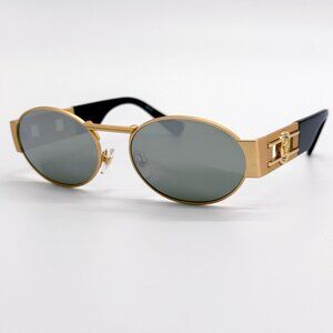 NEW VERSACE SUNGLASSES VE2264 1002/30 SILVER WOMEN EYEWEAR VE2264 100230